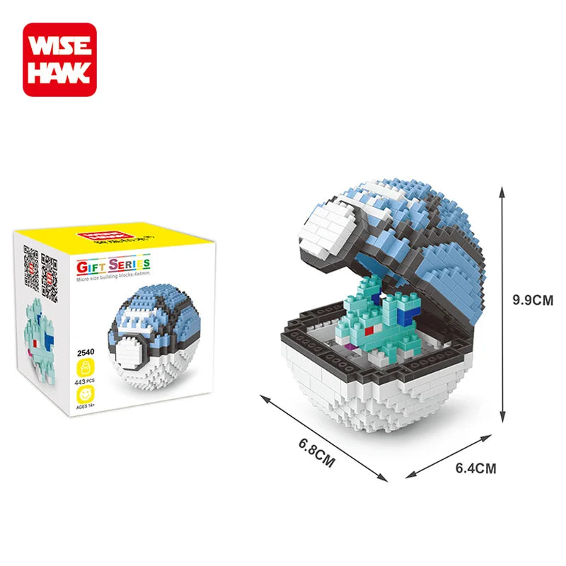 Mini Block Anime Pet Ball