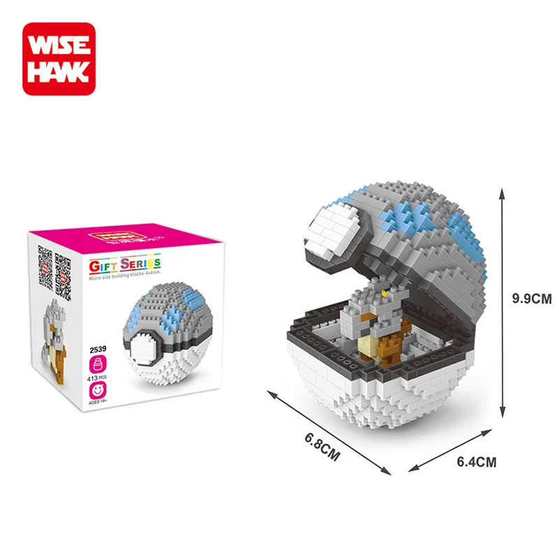 Mini Block Anime Pet Ball