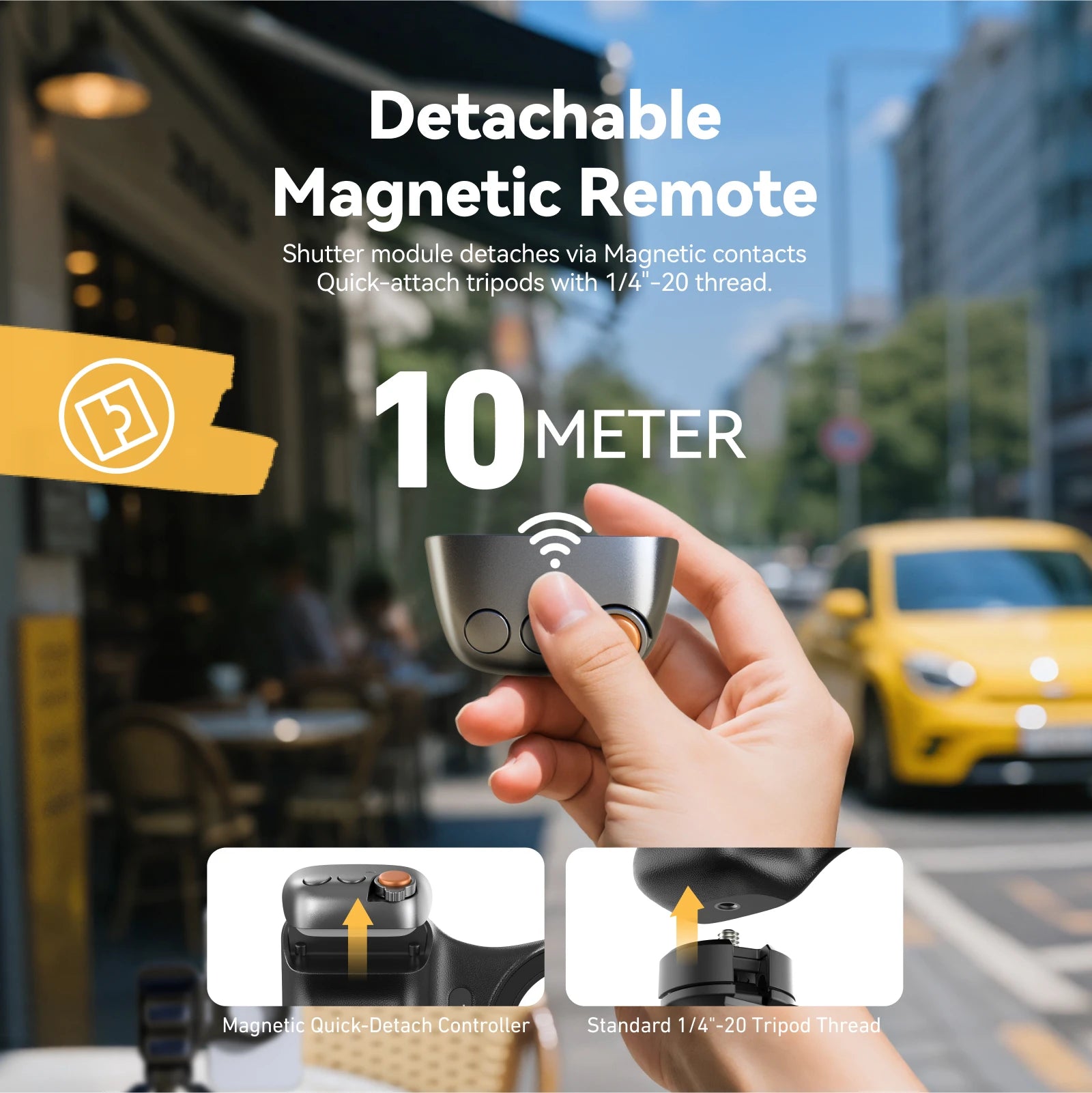 TELESIN Fun Shot Magic Grip 2